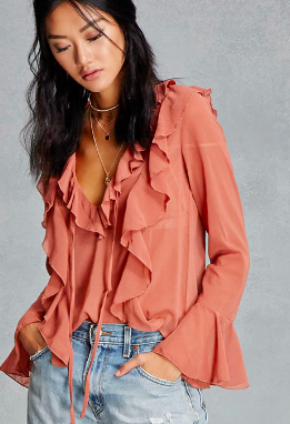 what's trending: Ruffles - The face of Style