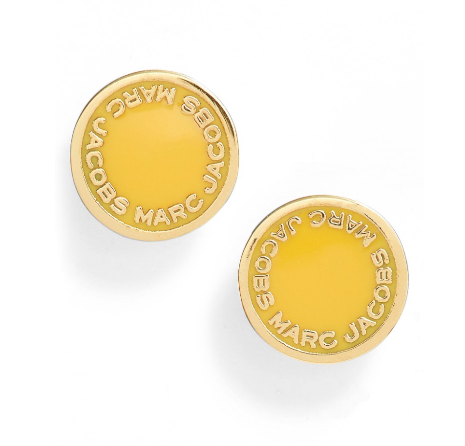 The Face Of Style: 20 Best Picks From Nordstrom Half Yearly Sale - Yellow Marc Jacobs Studs