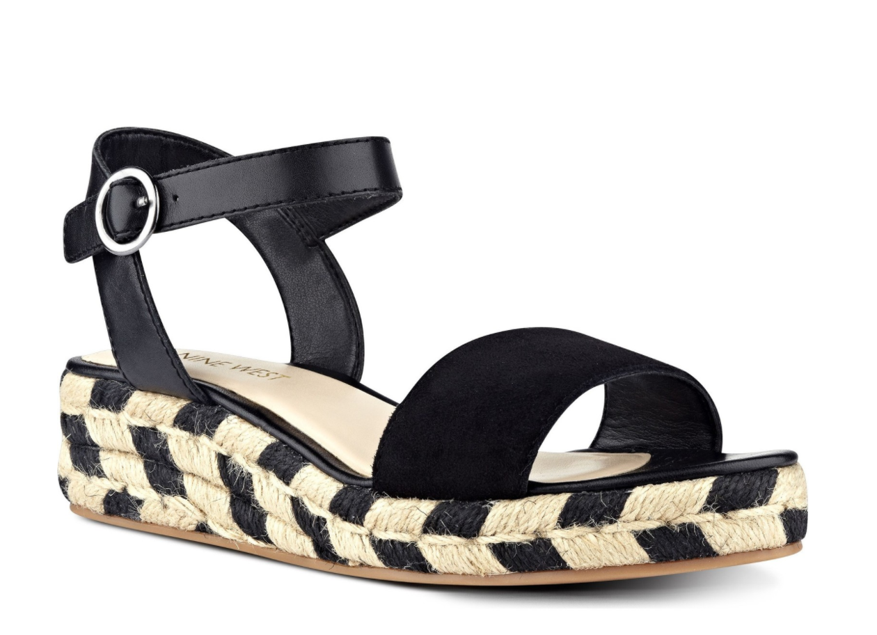The Face Of Style: 20 Best Picks From Nordstrom Half Yearly Sale - Nine West Wedge Espadrille Sandals