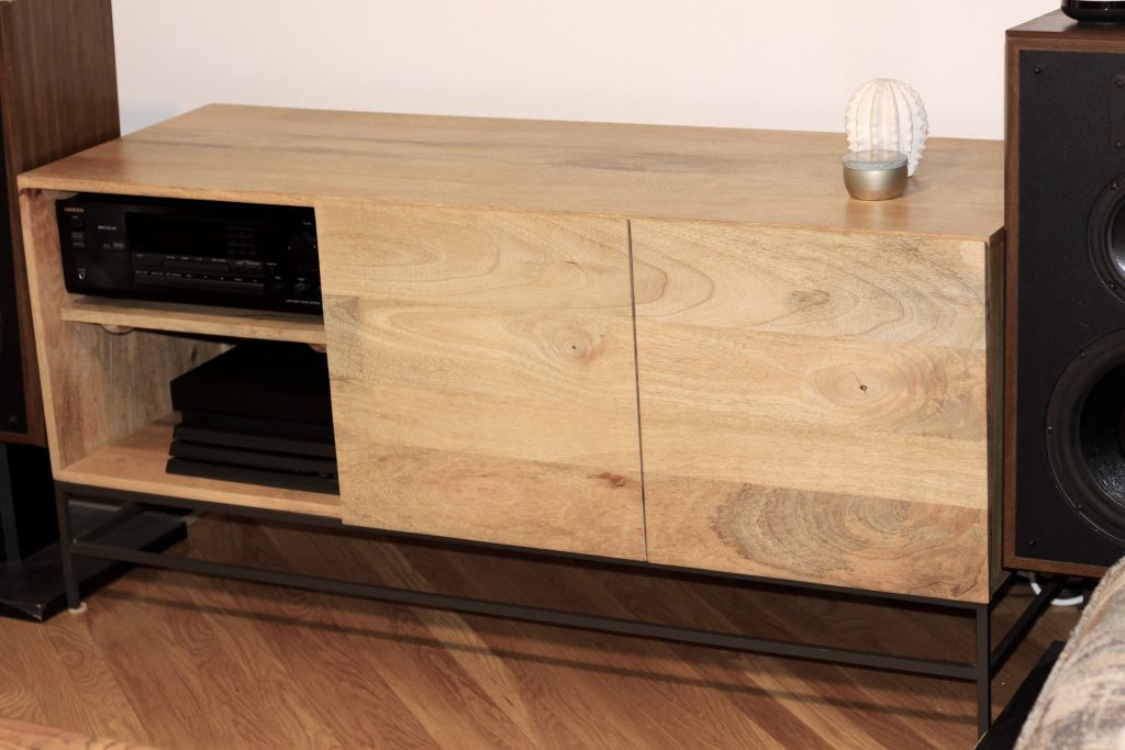 secondhand west elm tv stand